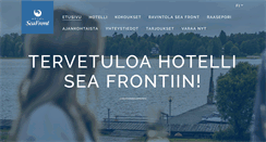 Desktop Screenshot of hotelseafront.fi
