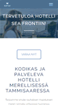 Mobile Screenshot of hotelseafront.fi